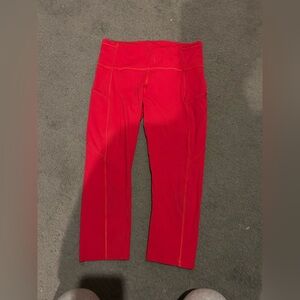 Lululemon fast and free crops